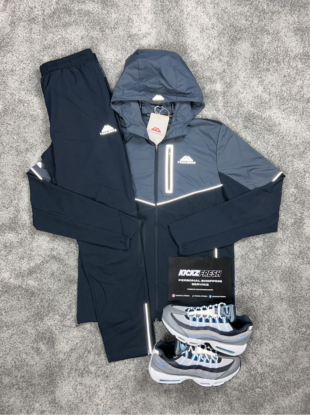 BLAUW TRAININGSPAK TRAILBERG VERTIGO