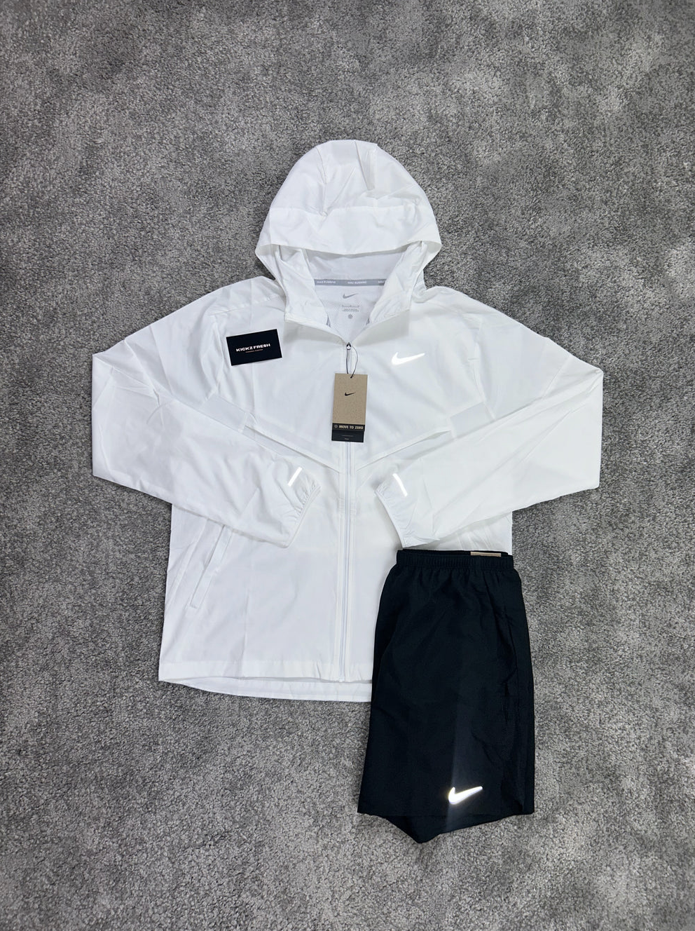 NIKE WINDRUNNER-SET IN DRIEVOUDIG WIT VOOR HEREN