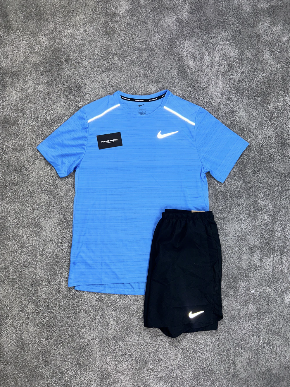 NIKE OG MILER-SET IN BALTISCH BLAUW VOOR HEREN