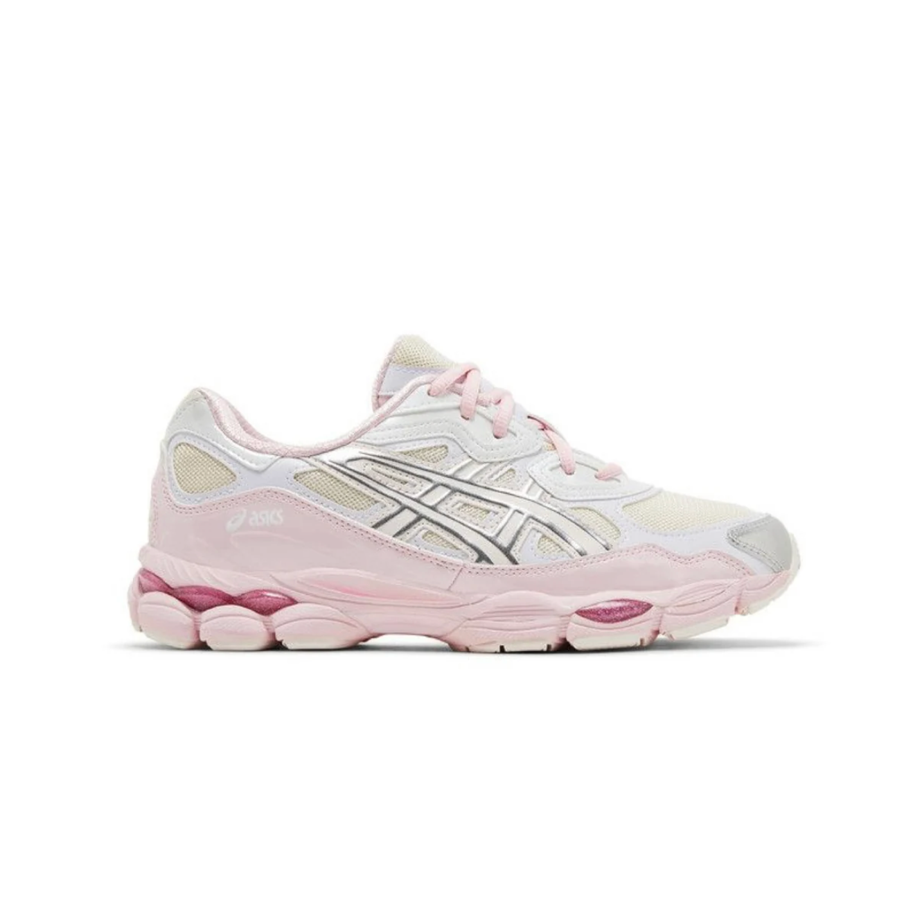 ASICS GEL NYC IN CRÈME- EN ROZEKLEUR