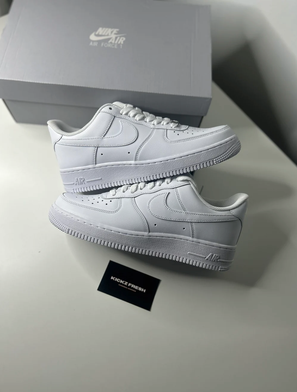 NIKE AIR FORCE 1 IN DRIEVOUDIG WIT