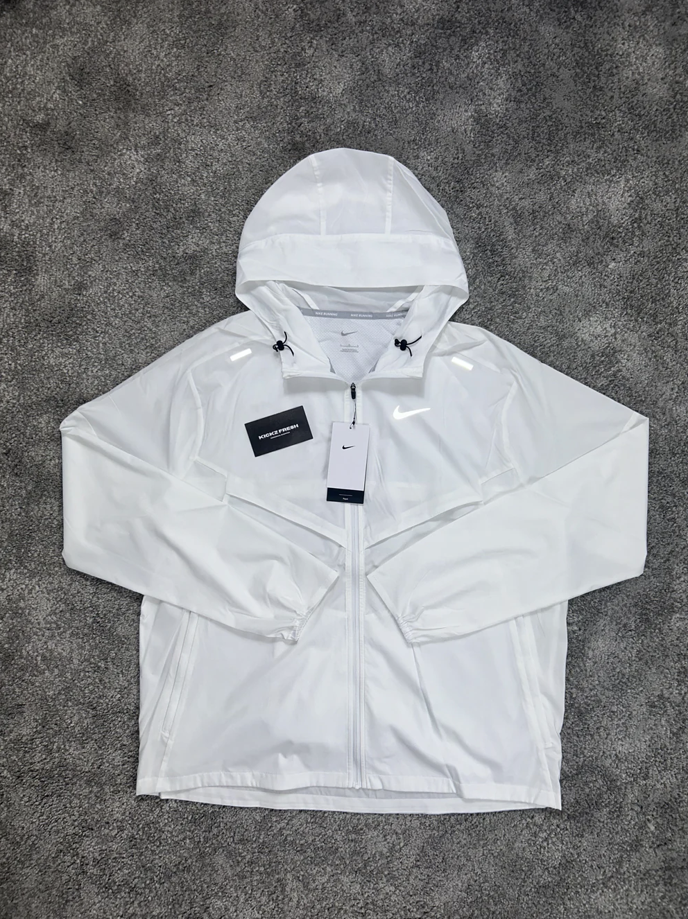 NIKE WINDRUNNER-JAS IN WIT