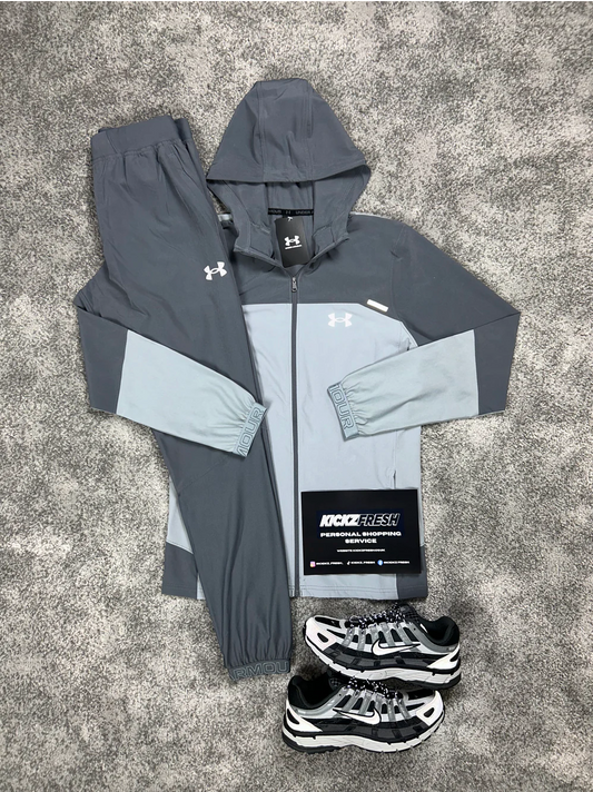 GRIJS GEWEVEN VANISH TRAININGSPAK UNDER ARMOUR