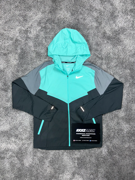 NIKE WINDRUNNER JAS HYPER TURKOOIS ANTRACIET
