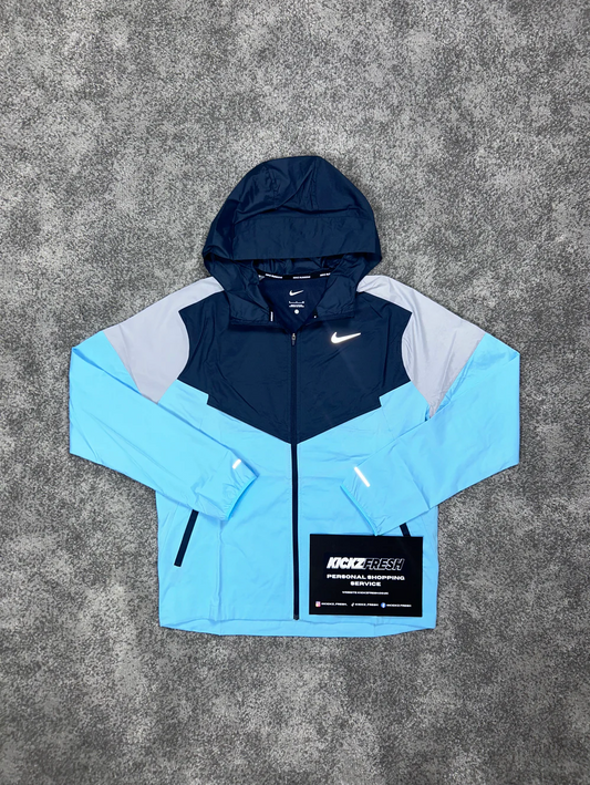 NIKE WINDRUNNER JAS AQUARIUS MARINEBLAUW