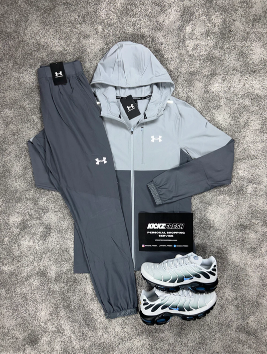TWEETONIG GRIJS HYBRIDE TRAININGSPAK UNDER ARMOUR