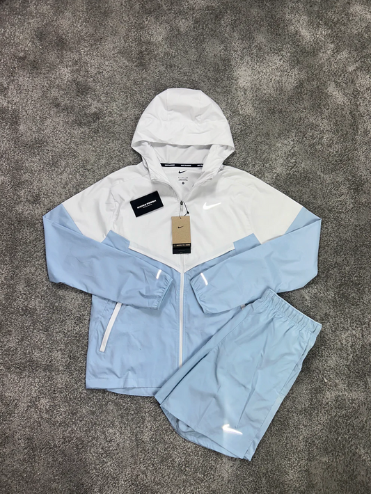 NIKE REPEL WINDRUNNER-SET IN IJSBLAUW VOOR HEREN