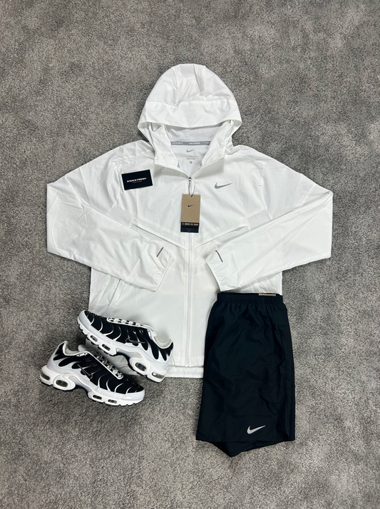 NIKE WINDRUNNER-SET IN DRIEVOUDIG WIT VOOR HEREN