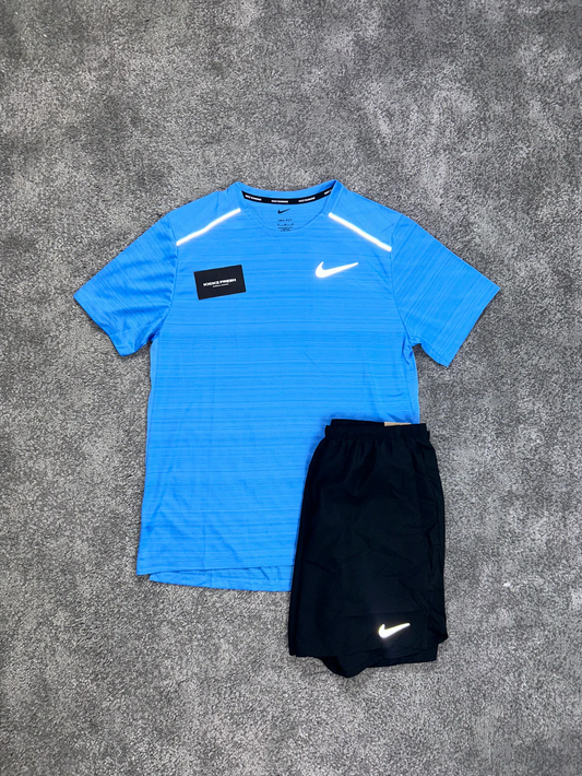 NIKE OG MILER-SET IN BALTISCH BLAUW VOOR HEREN