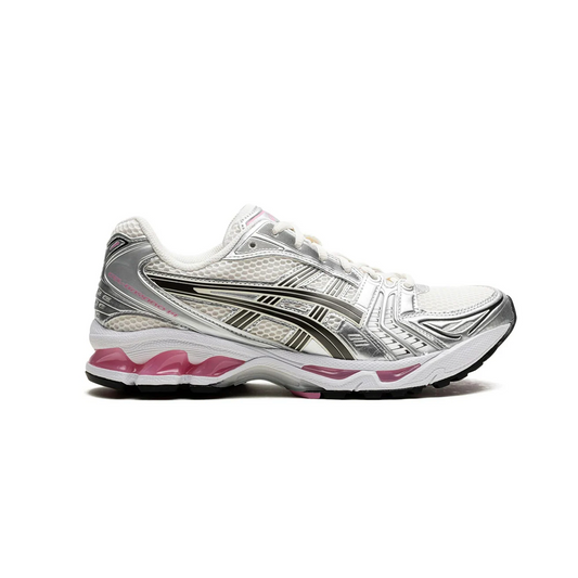 ASICS GEL KAYANO 14 IN CRÈME- EN ROZEKLEUR