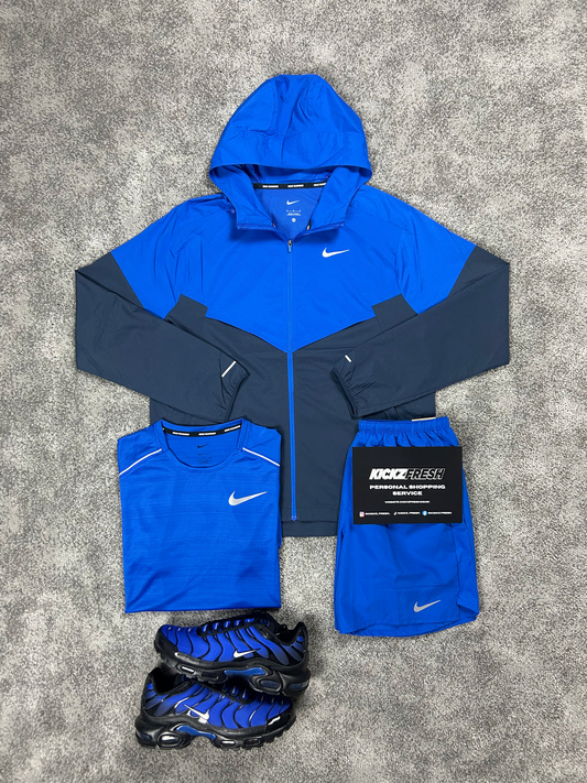 NIKE WINDRUNNER 3-DELGIGE SET IN KONINGSBLAUW VOOR HEREN