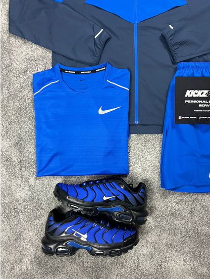 NIKE WINDRUNNER 3-DELGIGE SET IN KONINGSBLAUW VOOR HEREN
