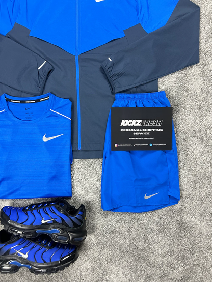 NIKE WINDRUNNER 3-DELGIGE SET IN KONINGSBLAUW VOOR HEREN