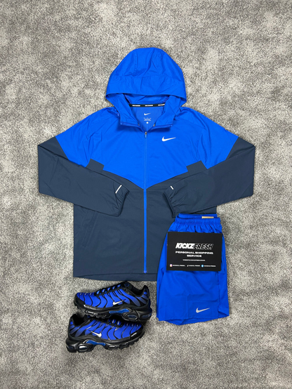 NIKE WINDRUNNER-SET IN KONINGSBLAUW VOOR HEREN